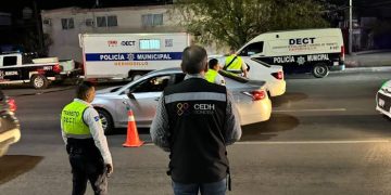 Derechos Humanos se retira temporalmente de alcoholímetros en Hermosillo y pide corregir irregularidades