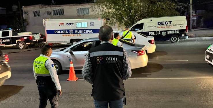 Derechos Humanos se retira temporalmente de alcoholímetros en Hermosillo y pide corregir irregularidades