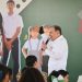 Supervisan entrega de uniformes y calzado escolar gratuito en Hermosillo