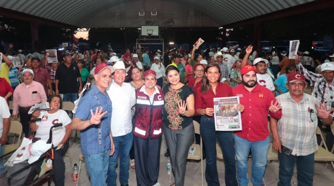 Suma Celida López respaldos en Sonora rumbo a la coordinación de los Comités de Defensa de la Transformación