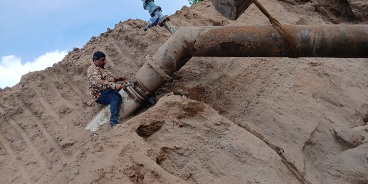 Prevén recuperación gradual de agua al norte de Hermosillo tras trabajos en Las Malvinas