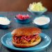 Pambazos yucatecos de cochinita pibil
