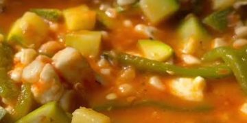 Calabacitas con queso