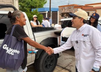 Recorre Gildardo Real colonias de Hermosillo y llama a fortalecer los avances existentes