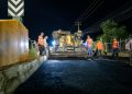 Bacheo sin pausa en Hermosillo: 17 cuadrillas trabajan de día y de noche