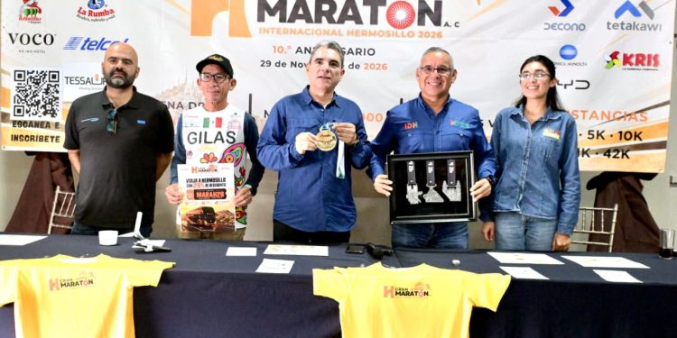 Gran Maratón de Hermosillo supera los 2 mil 700 corredores inscritos rumbo a su décima edición